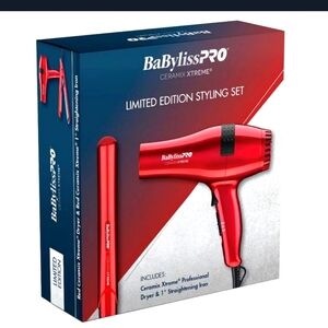 BaBylissPRO Ceramic Xtreme Limited Edition Styling Set - Dryer & Straightener